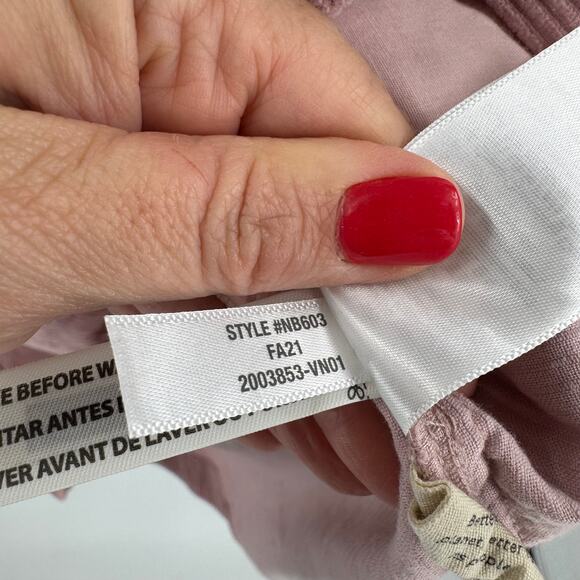 Madewell Pink Corduroy Button Front Shacket Utility Pockets Women’s Small - Picture 5 of 7